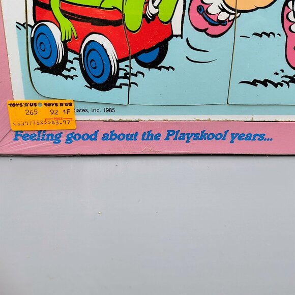 Muppet Babies Jigsaw Puzzle Kermit Miss Piggy Wood Board Sealed 7 Piece - Picture 4 of 9